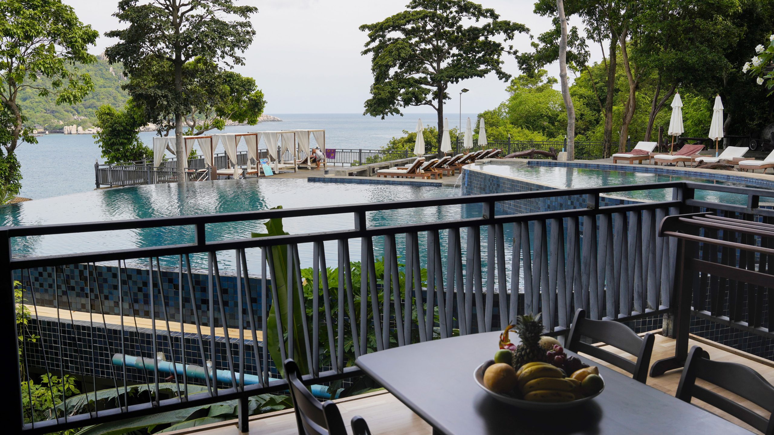 Terrace with sea view