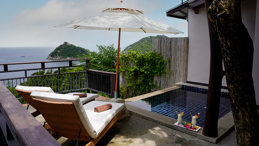 Suite with private pool