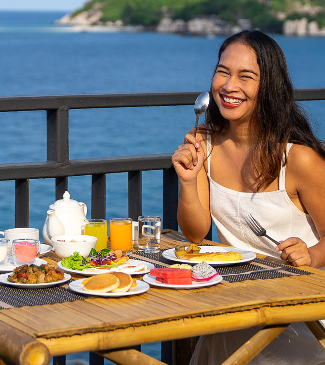 Breakfast buffet