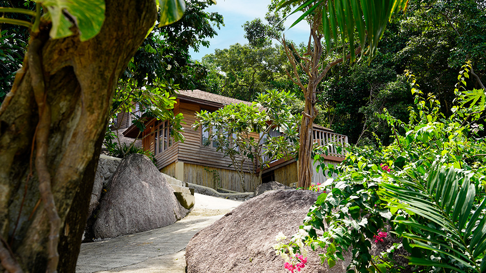Private villa with sea view